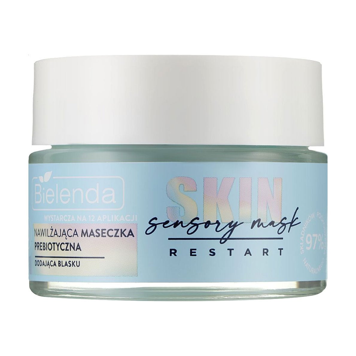 Зволожувальна пребіотична маска для обличчя Bielenda Skin Restart Sensory Moisturizing Prebiotic Mask, 50 мл